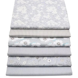 Grau Baumwolle Fat Quarter Konvolut Quilten Stoff zum Nähen 18x22 Zoll Handarbeit - Bild 1 von 5