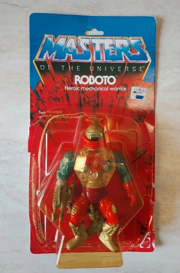 Roboto Masters of the Universe completo di blister originale in ottimo stato  - Immagine 1 di 4