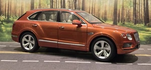 **READ** RARE 1/18 Kyosho Bentley Bentayga in Orange Flame Diecast  - Picture 1 of 18