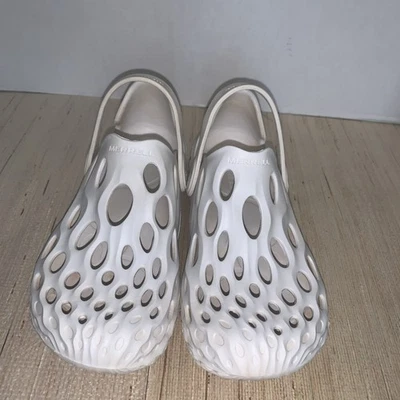 Zuecos sin cordones Merrell para mujer blancos Hydro Moc para agua talla 8 Foto 1 de 4