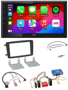 JVC Bluetooth USB Lenkrad 2DIN DAB Autoradio für Mercedes CLK A209 2003-2004 - Bild 1 von 12