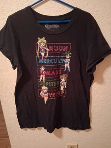 Camicia donna Sailor Moon nera taglia 3xl - Foto 1 di 4