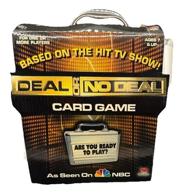 Deal Or No Deal Card Game in Silver Briefcase NEW Sealed - Image 1 of 4