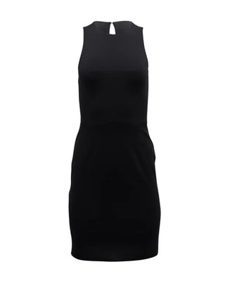 Vestido justo Alexander Wang com design recortado em náilon feminino preto tamanho 2 - Imagem 1 de 4