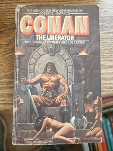 Vintage 1979 Conan the Liberator L Sprague De Camp Lin Carter Paperback Book - Imagen 1 de 1