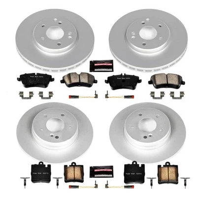 PowerStop CRK2783 Brake Kit For Mercedes-Benz CLK350 2006-2009 Front Rear Foto 1 de 4