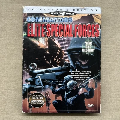 Commandos: Elite Special Forces (DVD 3-Disc Set) Documentary War Anti-Terrorism - Image 1 of 4