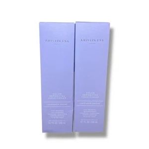 Kristin Ess Lavender Smoke Color Depositing Conditioner 6.7oz Lot of 2 New - Picture 1 of 7