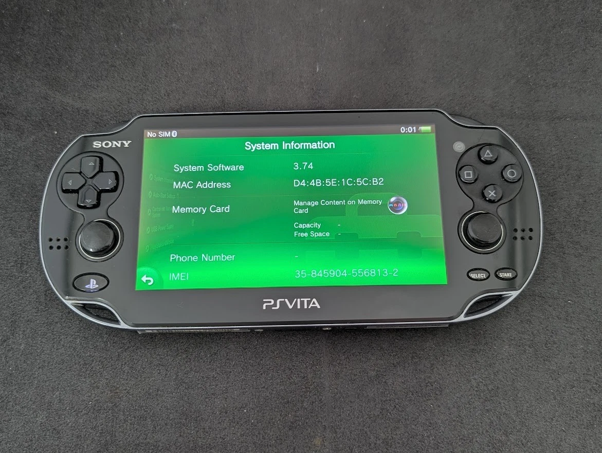 Sony PlayStation Vita NTSC-J Japan Video Game Handheld Systems for