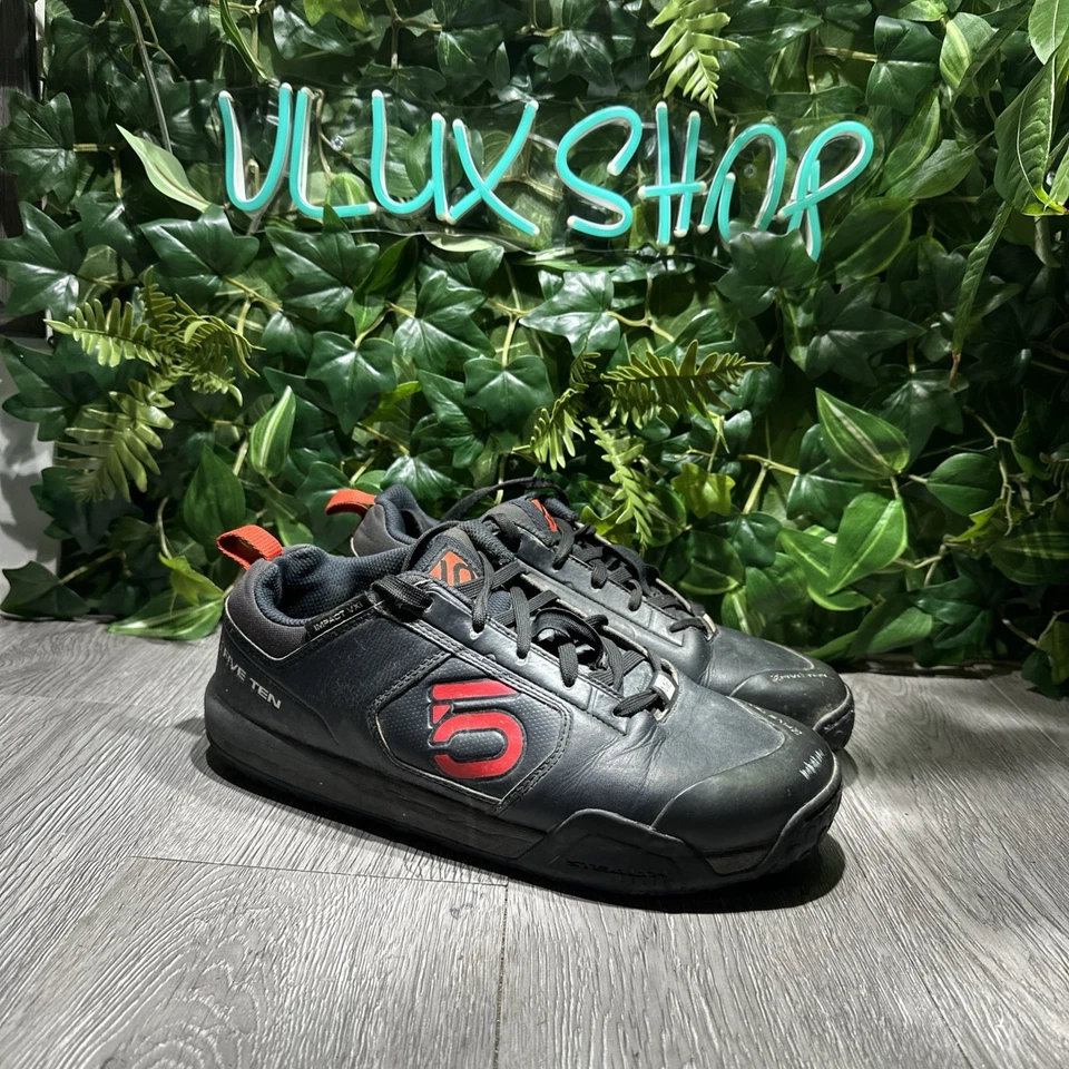 FiveTen Impact VXI MI6 Shoes MENS 10.5 Black Blue Low Top Stealth Rubber - Image 1 of 4