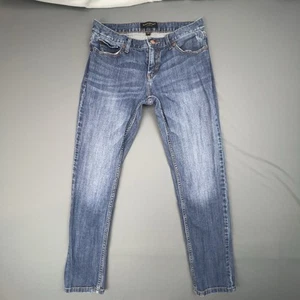 Banana Republic Jeans Womens 26 2 Blue Stretch Denim Boyfriend Low Rise Y2K - Picture 1 of 8