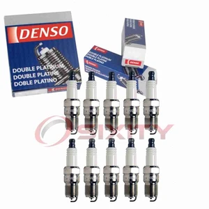 10 pc Denso Platinum Long Life Spark Plugs for 2010-2016 Ford E-350 Super bp - Picture 1 of 5