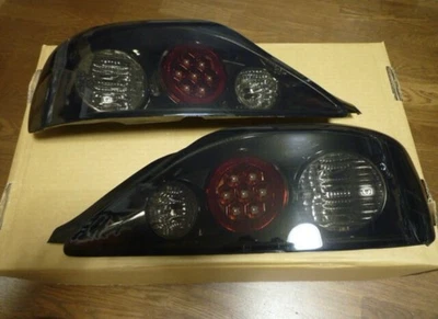 JDM NISSAN SILVIA S15 180SX 200SX TAIL LIGHTS LUMP LEFT＆RIGHT SMOKE LED JUNYAN — 第 1/4 张图片