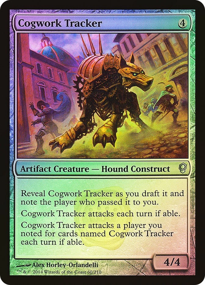 MTG FOIL Cogwork Tracker  - Conspiracy #060 - Image 1 of 1