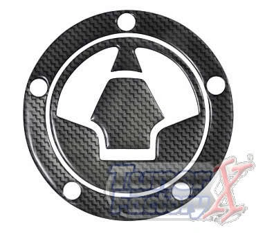 Almohadilla de tapa de combustible de aspecto de carbono para Kawasaki Z1000 2007 2008 - 2013 2014 tapa de patrulla  Foto 1 de 3
