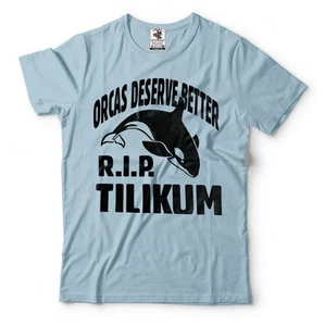 Camiseta orca ballena Tilikum Tilly soporte animal - Imagen 1 de 2