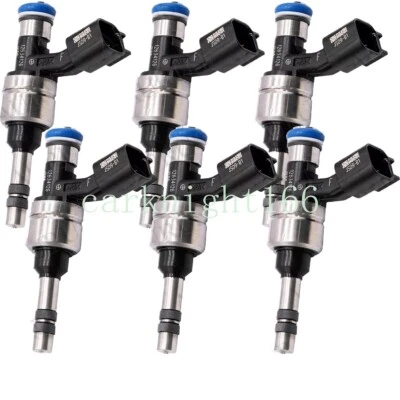 Inyector de combustible 6 piezas para Buick Cadillac Chevy Impala GMC 2012-21 3,6 L V6 12634126 Foto 1 de 2
