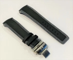 Original Tissot T-Touch Expert SOLAR T091420A Black Leather Watch Band Strap - Picture 1 of 3