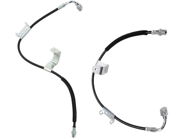 TRQ 47MW66R Front Brake Hose Set Fits 2007 GMC Sierra 1500 HD Classic - Imagem 1 de 1