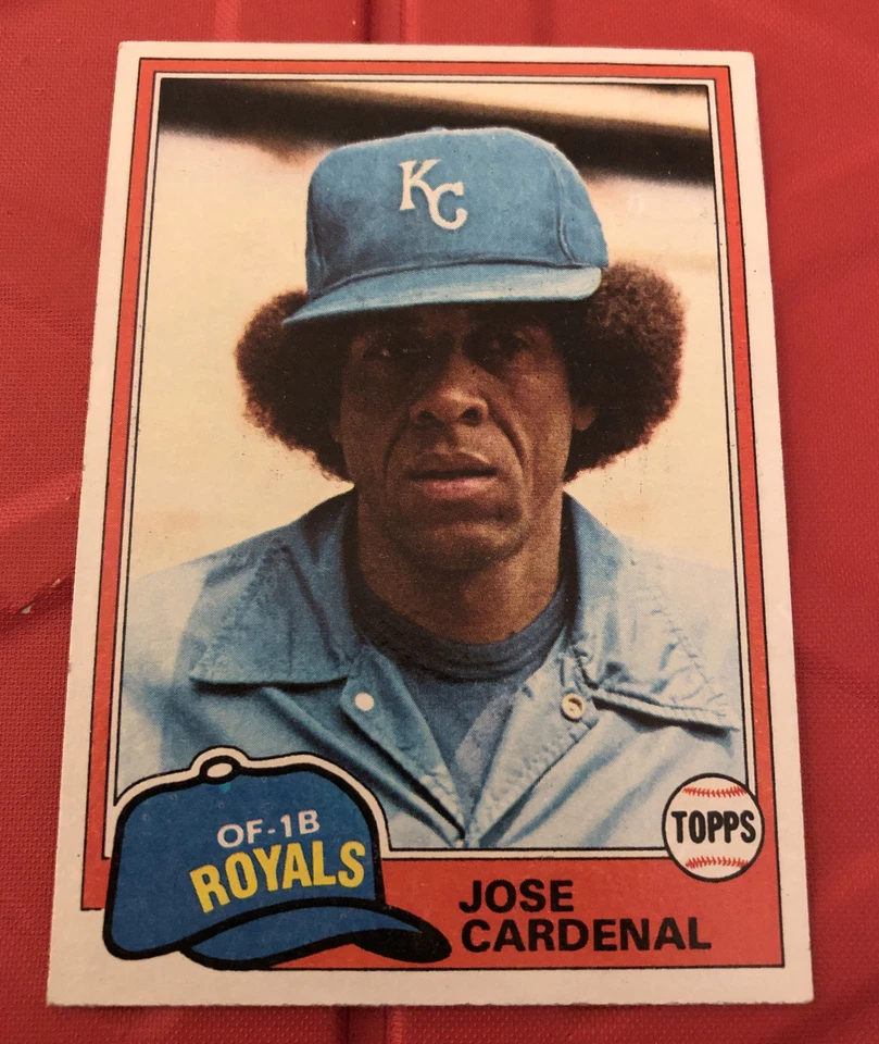 1981 TOPPS JOSE CARDENAL #473 - Image 1 of 2