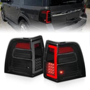 ANZO For 07-17 Ford Expedition LED Taillights W/ Light Bar Black Housing Smoke - Picture 1 of 10