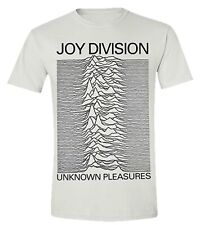 JOY DIVISION - UNKNOWN PLEASURES (WHITE) WHITE T-Shirt X-Large