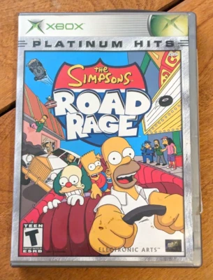 Simpsons Road Rage (Platinum Hits) (Microsoft Xbox, 2001) Complete crazy taxi - Image 1 of 4