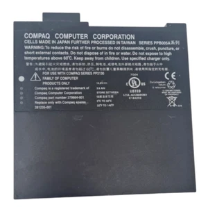 Compaq NC8000 4Ah MultiBay Li-Ion Battery 279664-001 Genuine Replacement - Picture 1 of 1