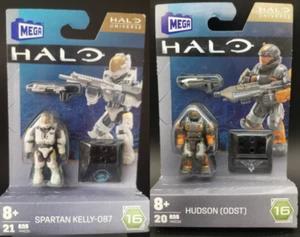 Mega Construx Bloks Halo HHC30/31 Hudson (ODST) Spartan Kelly-087 Movable Figure - Picture 1 of 14