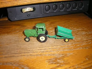 Vintage Matchbox No. 51 Lesney Dump Tipping Trailer w John Deere Tractor Free SH - Picture 1 of 4