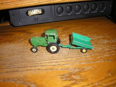 Vintage Matchbox No. 51 Lesney Dump Tipping Trailer w John Deere Tractor Free SH - Image 1 of 4