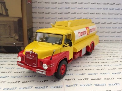 Camion Antico N.23 Man 626 Ha Kurzhauber Shell 1/43 ixo altaya Nuovo Scatola - Immagine 1 di 4