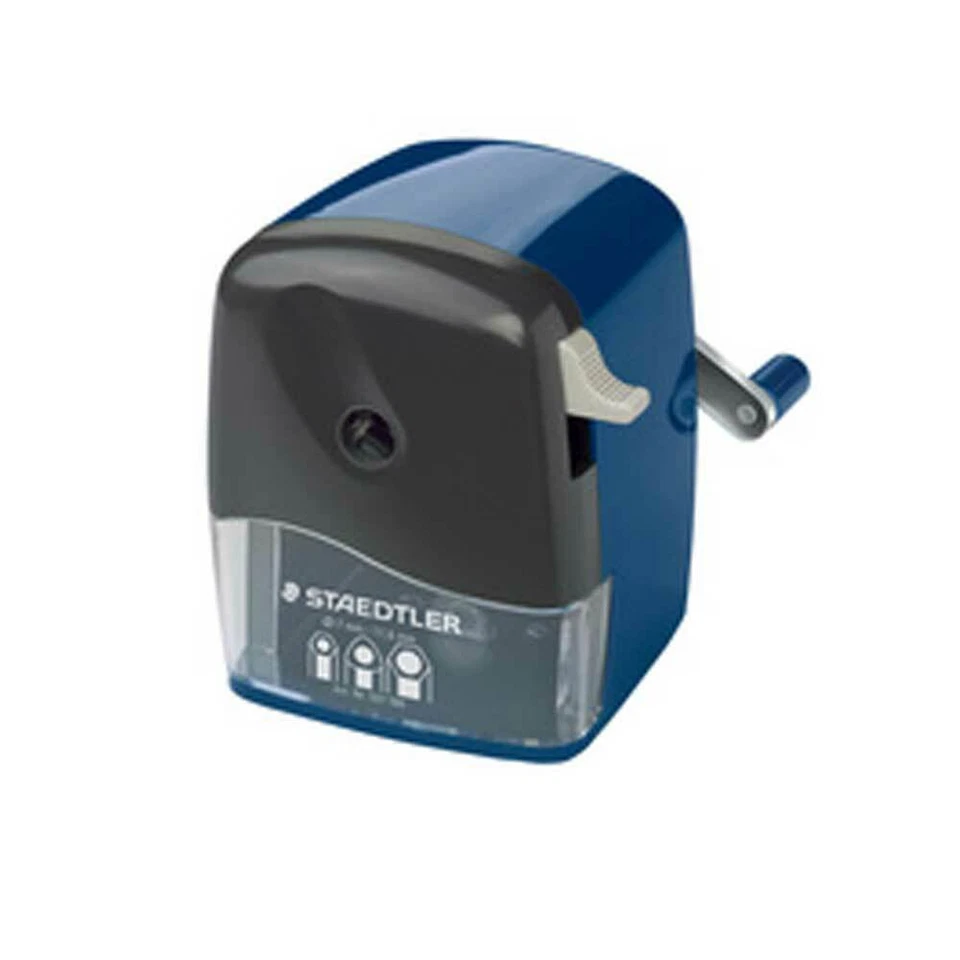 Spitzmaschine Spitzer Staedtler® Kurbelspitzmaschine Mars, blau, für Ø bis 12 mm