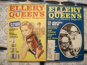 Ellery Queen's Mystery Magazine Set of 2 (Feb 1978 & Sep 1979) - Bild 1 von 6