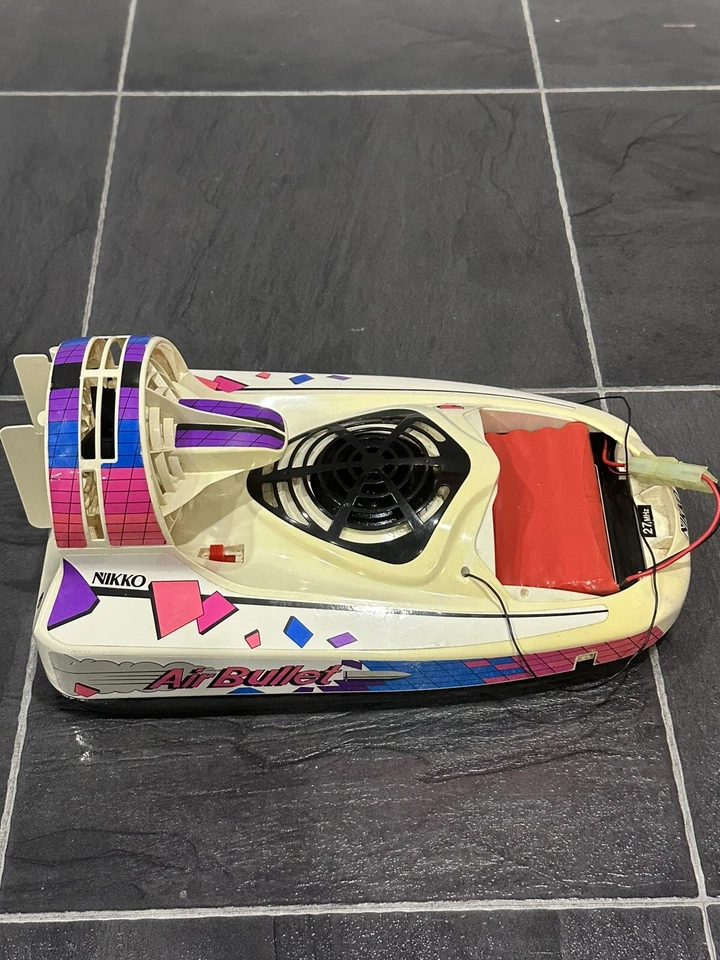 Vintage Nikko Radio Control Air Bullet Hovercraft Vehicle RC Boat UNTESETED - Image 1 of 4