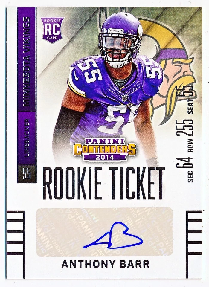 2014 Contenders Football Rookie Ticket Autograph Auto SP Rc - You Pick - Image 1 of 1