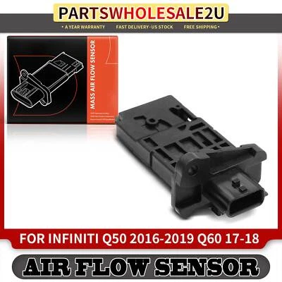 Sensor MAF de flujo de masa de aire para Infiniti Q50 2016-2020 Q60 2017-2021 V6 3,0 L DOHC Foto 1 de 4