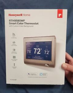 NEW! Honeywell Home RTH9585WF1004 Wi-Fi Smart Color Thermostat - Silver