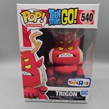 Funko POP! Teen Titans Go! Trigon #540 Toys R Us Exclusive NONMINT BOX