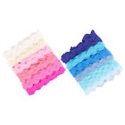  2 Pcs Sewing Ribbons Handmade Birthday Wave Trim Party Decoration