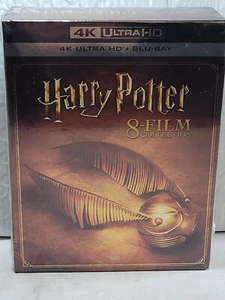 Harry Potter 8 Film Collection Box Set 4K Ultra HD Blu-Ray Movie - Imagen 1 de 8
