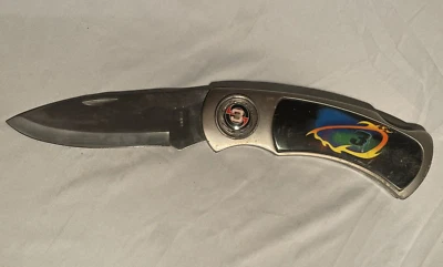 Faca de bolso vintage Dale Earnhardt Sr #3 Jumbo The Intimidator item de colecionadores - Imagem 1 de 4