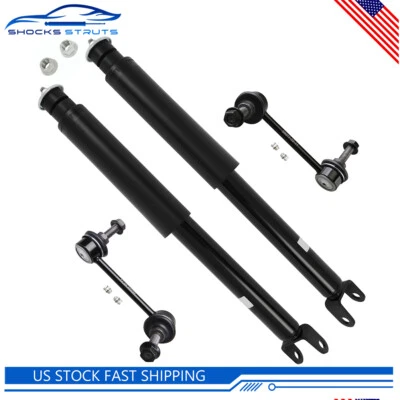 4 Pcs For 2010 - 2018 Ford Flex / Lincoln MKT Rear Shock Absorber Sway Bar Links - Image 1 of 4