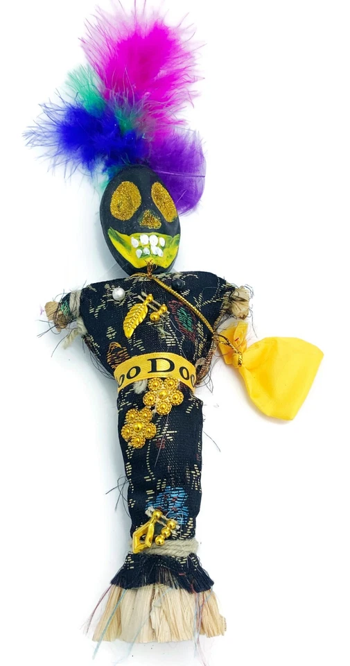 Voodoo Doll BLACK Power REVENGE Hurt Force Curse New Orleans Bayou Spell Love