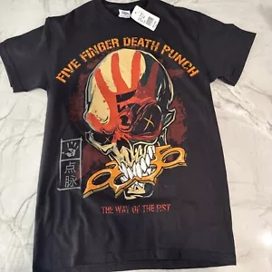 FFDP Five Finger Death Punch Men's Size Small THE WAY New old Stock 2010 - Picture 1 of 3