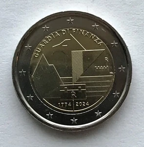 ITALIEN 2 € Euro Gedenkmünze 2024 - Finanzpolizei UNC Münze - Bild 1 von 1