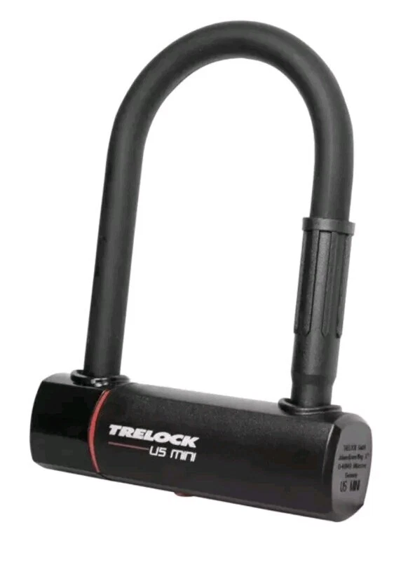 Trelock U5 Mini 140mm Lock Sold Secure Gold Bike D Lock Sold Secure Gold - Image 1 of 1