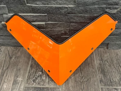 NEW OEM POLARIS SNOWMOBILE 2014 SWITCHBACK LOW WINDSHIELD, ORANGE - 2879101 - Image 1 of 2