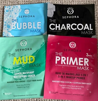 Sephora Bubble Mask Charcoal Mask Primer Mask & Mud Mask - Image 1 of 4
