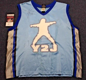 WWF Unisex Erwachsene blau Chris Jericho Autogramm Y2J Wrestling Trikot mit COA - Bild 1 von 10